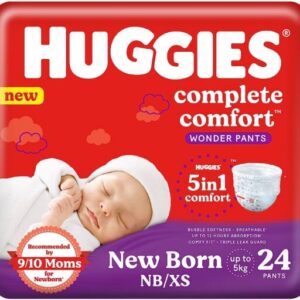 Huggies Wonder Pants Medium Size Diapers (7 – 12 Kg) 50 Count